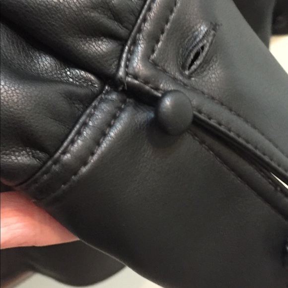Rebecca Taylor Vegan Leather Dress - Picture 9 of 10